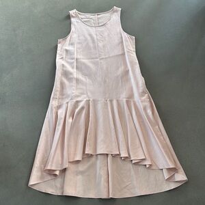 Size 8, Lyocell and cotton blend.